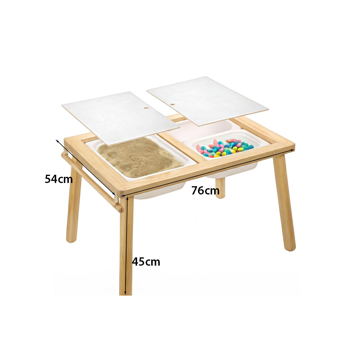 Sensorische Speeltafel | Russle