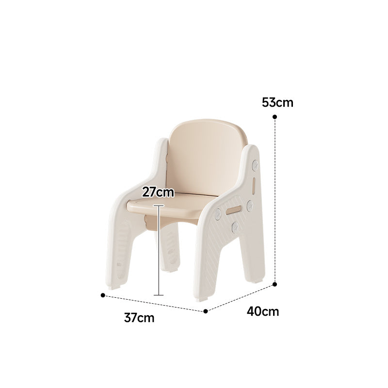 Tekenbord Kunststof Huis met Stoel - Beige  | Russle