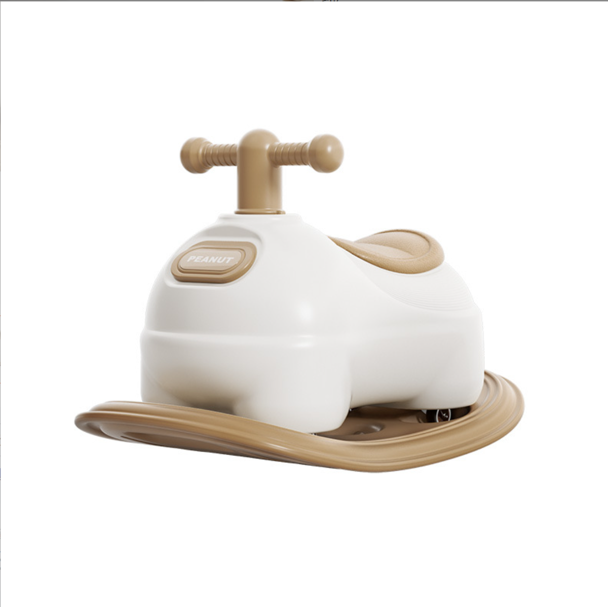 Hobbelfiguur Kunststof Car Beige | Russle